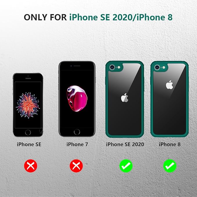Miracase for iPhone SE Phone Case 3rd/2nd Generation 2022 2020 Full-Body - Image 6