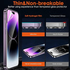 Hydrogel Film Screen Protector for iPhone 14 Pro/iPhone 14, Soft TPU - Image 2