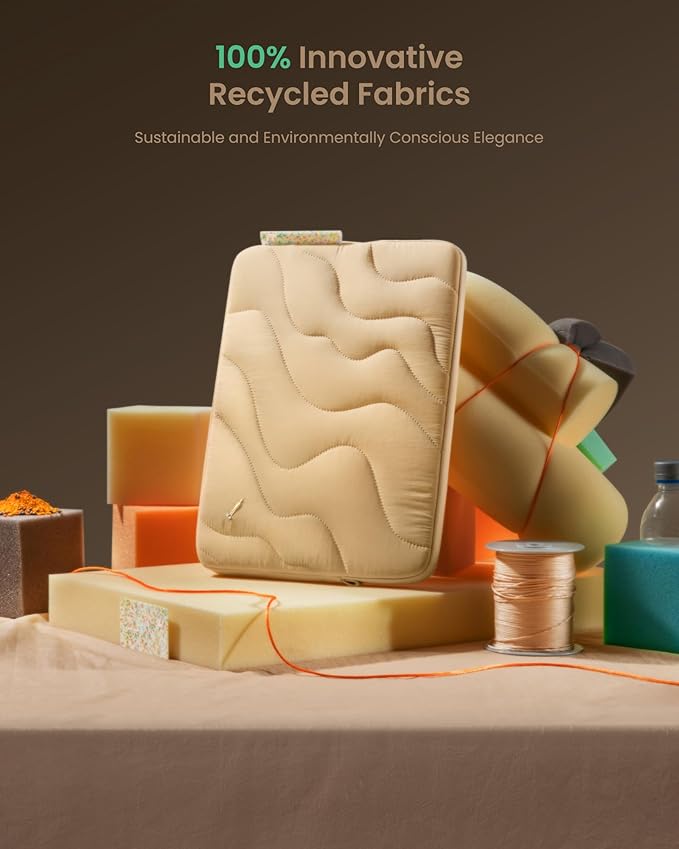 tomtoc 360 Protective Puffy Laptop Sleeve - Image 4
