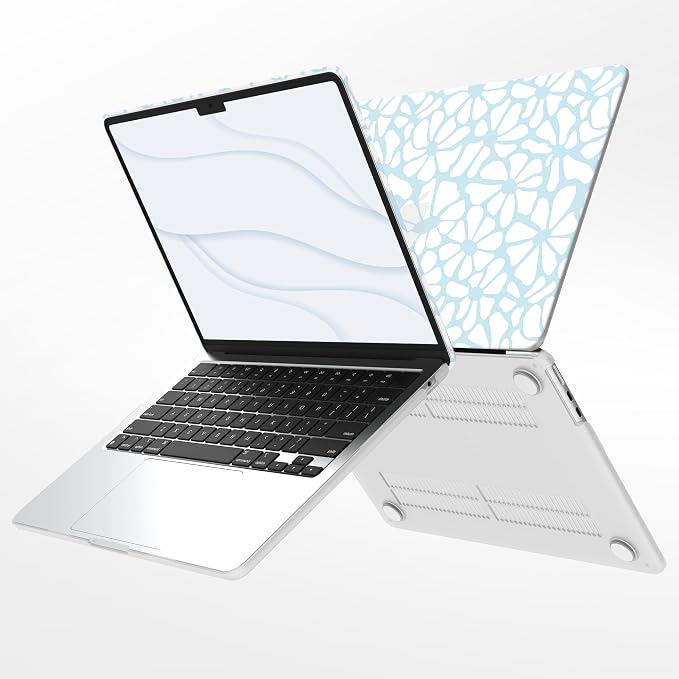 G JGOO Compatible with MacBook Air 13 inch Case 2025 2024 2023 2022 M4 A3240 M3 - Image 5