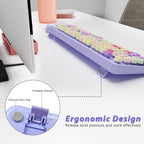 Wireless Typewriter Keyboard and Mouse - Image 8