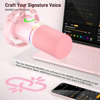 MAONO XLR/USB Dynamic Microphone Kit, RGB Gaming Mic - Image 3