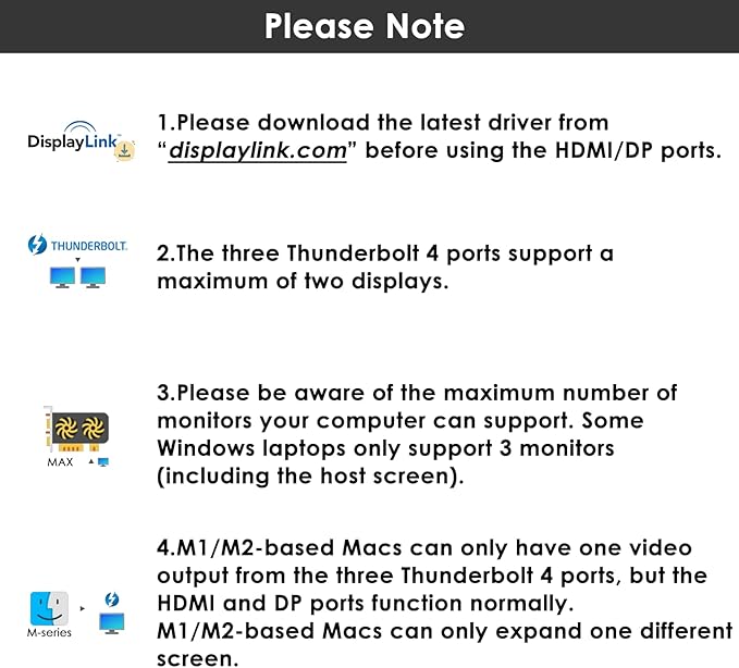 Thunderbolt 4 Dock, WAVLINK Docking Station - Image 8