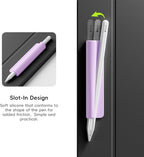ELETIUO 3 Pack Silicone Pencil Holder Sleeve, Compatible - Image 3