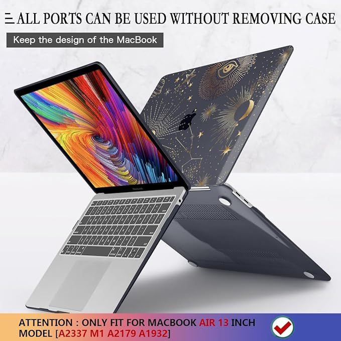 CISSOOK Compatible with 2021 2020 MacBook Air 13 inch Case M1 A2337 A2179 A1932 - Image 5