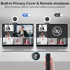 4K Webcam with Light, HD Webcam - Image 7