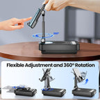 JTEMAN Gifts for Men Women Phone Stand Bluetooth Speaker - Image 5