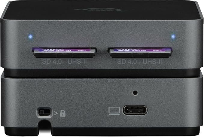 OWC Atlas Dual SD-Slot SDXC UHS-II Card Reader - Image 4