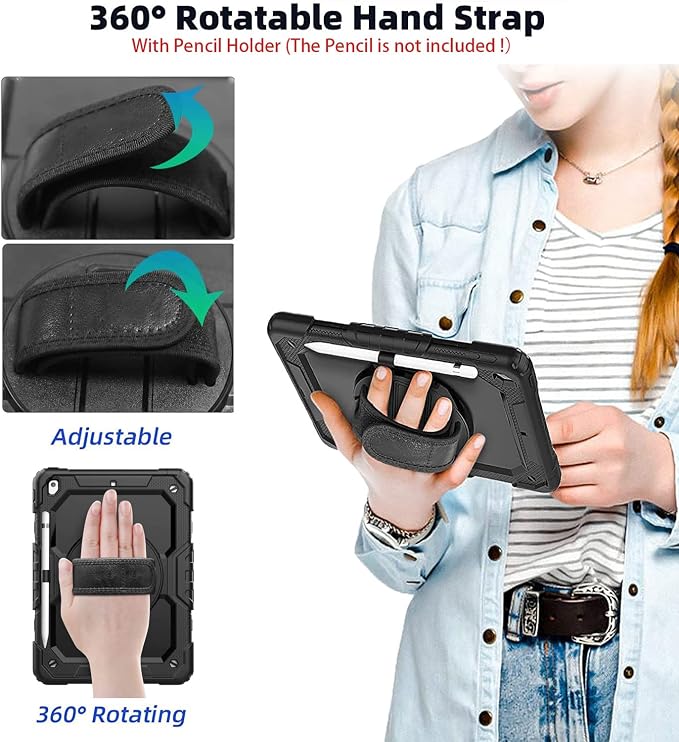 BLOSOMEET Case for iPad 9th/8th/7th Generation 2021/2020/2019 10.2 Inch - Image 6
