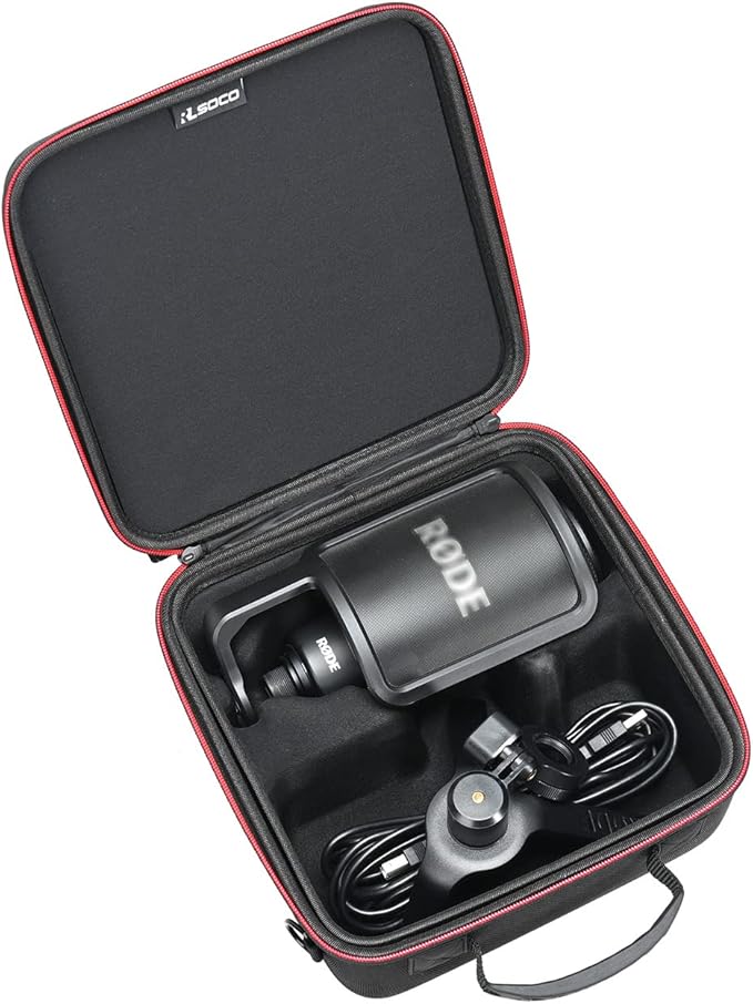 RLSOCO Carrying Case for RØDE NT-USB+ / NT-USB USB Condenser Microphone by RLSOCO