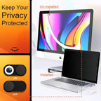 Magnetic Privacy Screen MacBook Air 13 Inch, Removable Anti Blue Light Glare - Image 2