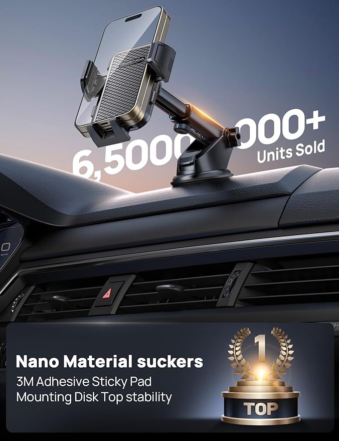Adjustable Windshield Phone Mount - Image 2