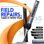 FNIRSI Soldering Iron Kit, DC/PD Mini Digital Soldering Iron, 180-780℉ Fast - Image 2
