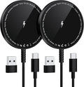 Magnetic Wireless Charger for iPhone: Compatible by WirelessCharger