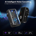 Wireless Microphone, AI Noise Cancelling - Image 2