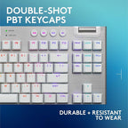 Logitech G915 X Lightspeed TKL Wireless Mechanical Gaming Keyboard, Double-Shot - Image 7