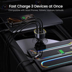 AOHI 165W Laptop Car Charger Adapter 140W PD 3.1/ 100W PD 3.0 USB C Super Fast - Image 4