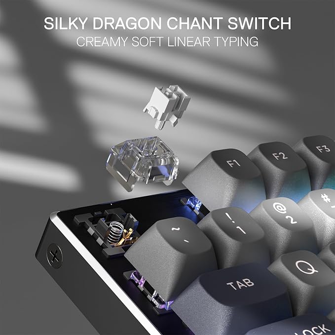 Redragon K556 SE Wired Gaming Keyboard, 104 Keys Hot-Swap Mechanical Keyboard - Image 4