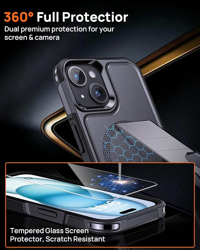 Lanhiem Magnetic for iPhone 15 Case - Image 7