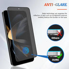 2 Pack Galaxy S22/S23 Matte Anti spy Privacy Screen Protector, 9H Tempered Glass - Image 4