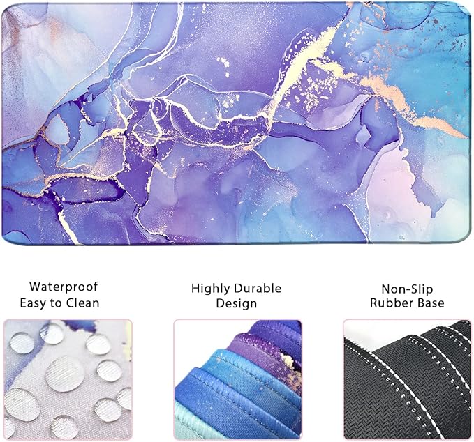 Large Mouse Pad and Keyboard Wrist Rest, Desk Pad - Image 2