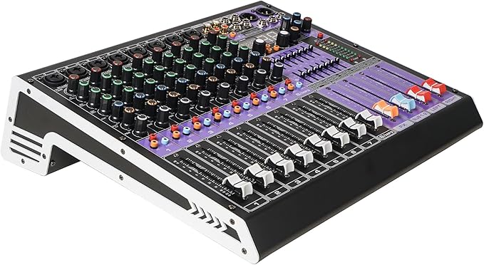 Sound Town 8-Channel Professional Audio Mixer - Image 3