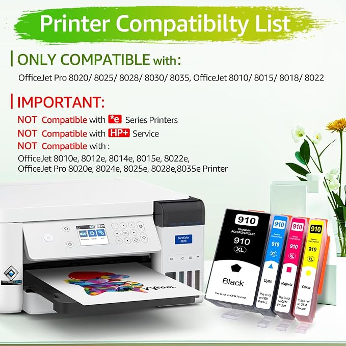 greencycle 910XL Ink Cartridges Replacement - Image 2