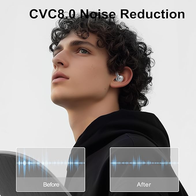 Wireless Earbuds Bluetooth 5.3 Headphones Sports, 48Hrs Playtime Bluetooth - Image 3