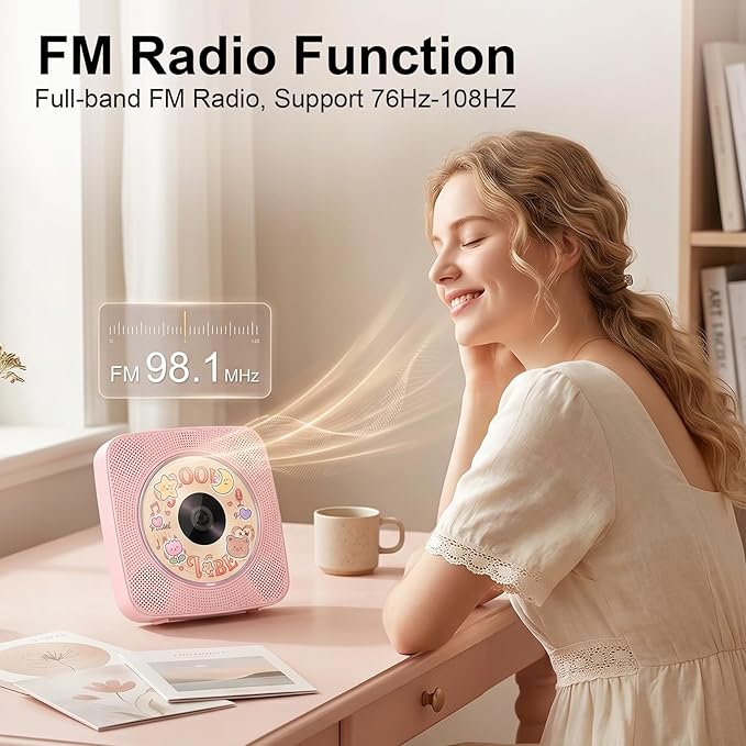 Gueray Portable CD Player Bluetooth: CD Players - Image 6