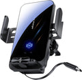 Magnetic Phone Holder Car Wireless Charger, 66W Fast Charging Phone Mount 360 by HOLIKLJYTech%7CSmartInnovationResonantJourneys