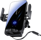 Magnetic Phone Holder Car Wireless Charger, 66W Fast Charging Phone Mount 360 by HOLIKLJYTech%7CSmartInnovationResonantJourneys