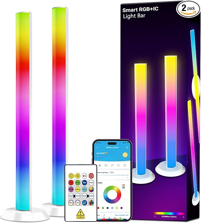 DAYBETTER Smart LED Light Bars, RGB+ICW Gaming Light Bars by DAYBETTER