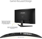 ASUS TUF Gaming VG328H1B 32” Curved Monitor, 1080P Full HD, Extreme Low Motion - Image 5