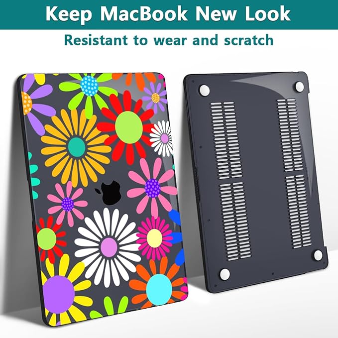 Teryeefi for MacBook Air 13 inch Case 2020 2019 2018 fits Model M1 A2337 A2179 - Image 5