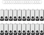 USB Flash Drives 1GB 20 Pack, Wooolken USB 2.0 Thumb Drives by WOOOLKEN