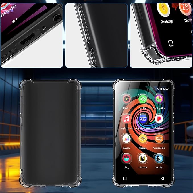 Case for innioasis G1 G3 Mp3 Player, TPU Clear Cover for Mp3 Player - Image 4