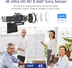 NexiGo Zoom Certified, N950P 4K Zoomable Webcam - Image 2
