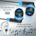 Kanayu 100 Pack Wired Earbuds Bulk - Image 3