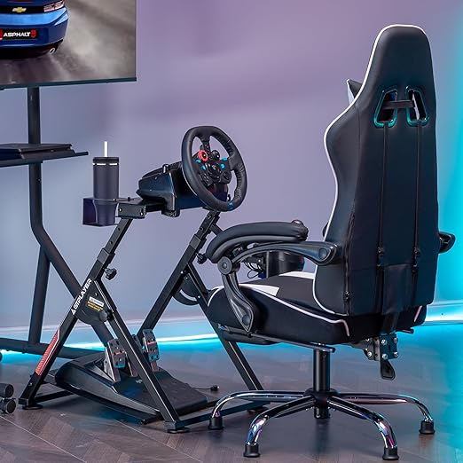 GTPLAYER Sim Racing Wheel Stand Simulator Cockpit Wheel Stand fit - Image 7