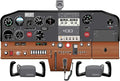 Cessna 152 Version 1.0 Aircraft Cockpit Training Poster by Unknown