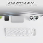 Rapoo 9360M Wireless Keyboard and Mouse Combo, Blade-Series E9310M 99-Key - Image 3