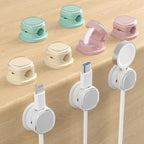 Magnetic Cable Clips, Adjustable Cord Holder Management, Adhesive Wire Keeper by COOCAT