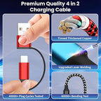 Travel Essentials 4in2 Multi Charging Cable - Image 6