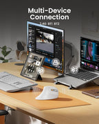 ProtoArc Ergonomic Vertical Mouse, EM11 NL Rechargeable Wireless Mouse Bluetooth - Image 3