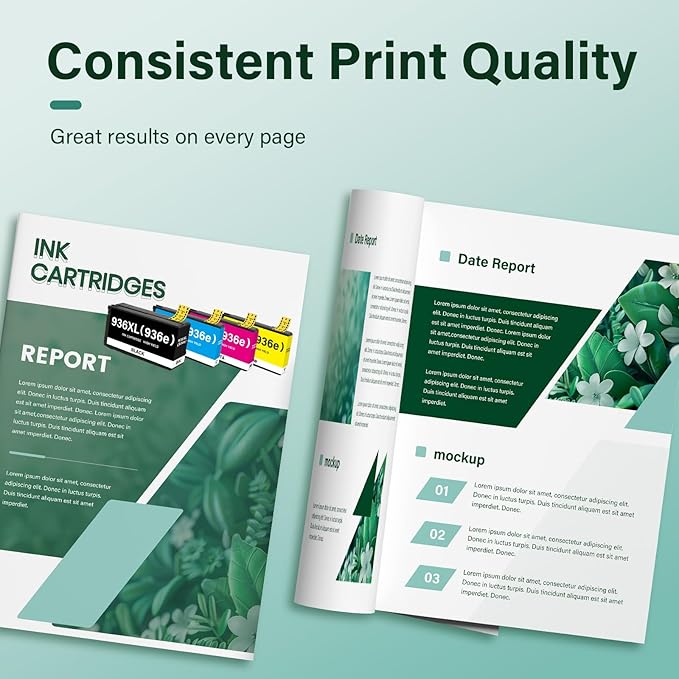 936XL 936 9125e Ink Cartridges Combo Pack: Replacement - Image 5