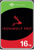 Seagate IronWolf Pro, 16 TB, Enterprise NAS Internal HDD –CMR 3.5 Inch by Seagate