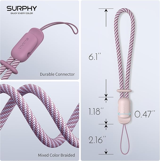 SURPHY 3 Pack Phone Wrist Strap - Image 7