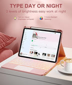 Compatible with iPad Air 11 Inch & Air 5th/ Air 4th Generation Case with - Image 5