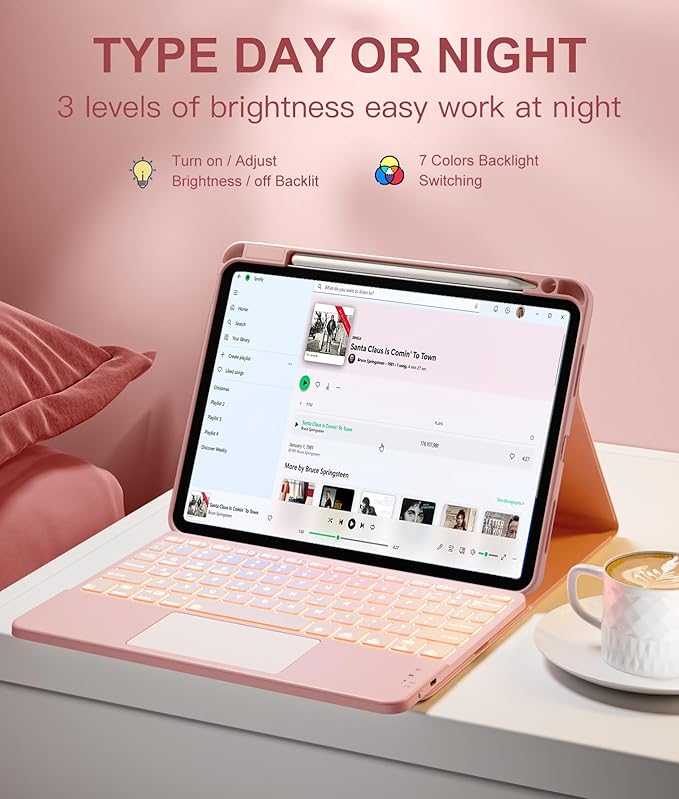 Compatible with iPad Air 11 Inch & Air 5th/ Air 4th Generation Case with - Image 5