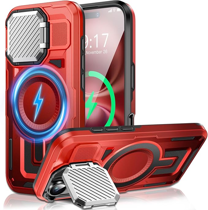 Camera Stand Case for iPhone 16 Plus, 2024 Version Military Grade Protective by Unknown
